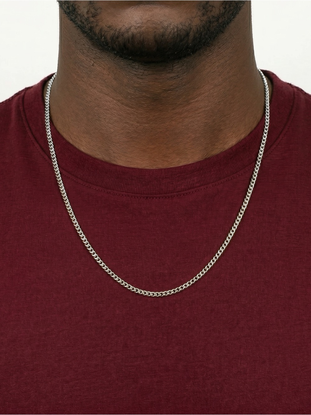 4mm Silver Miami Cuban Chain